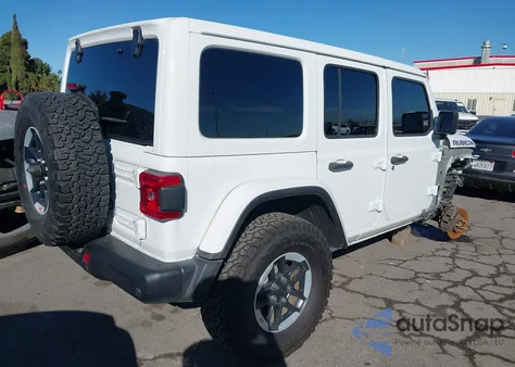 2019 Jeep Wrangler Unlimited Rubicon 4X4 z USA, uszkodzony, nr VIN 1C4HJXFG4KW662998